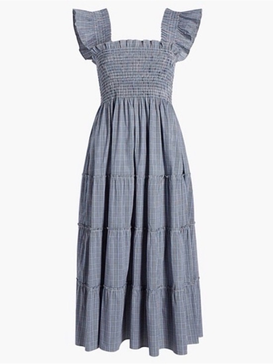 Hill House Dresses & Skirts - Hill House Ellie Nap Dress - Blue Plaid - XL